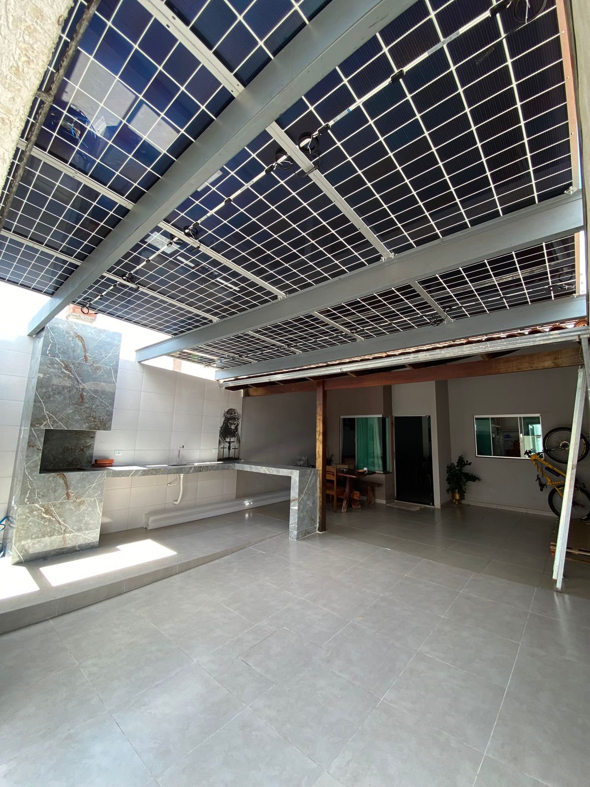 Projeto residencial de energia solar